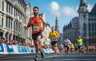 coureurs marathon de Bruxelles