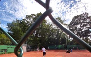 Photo d'un court de tennis